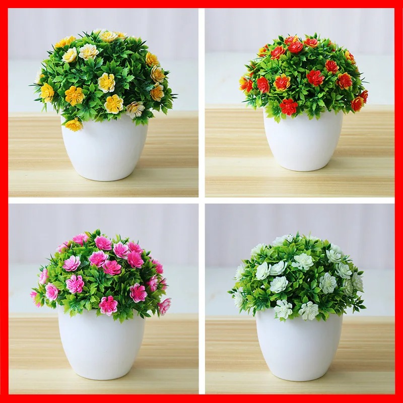 Bonsai Garden Zen - 1pc Artificial Plants Bonsai Small Flower