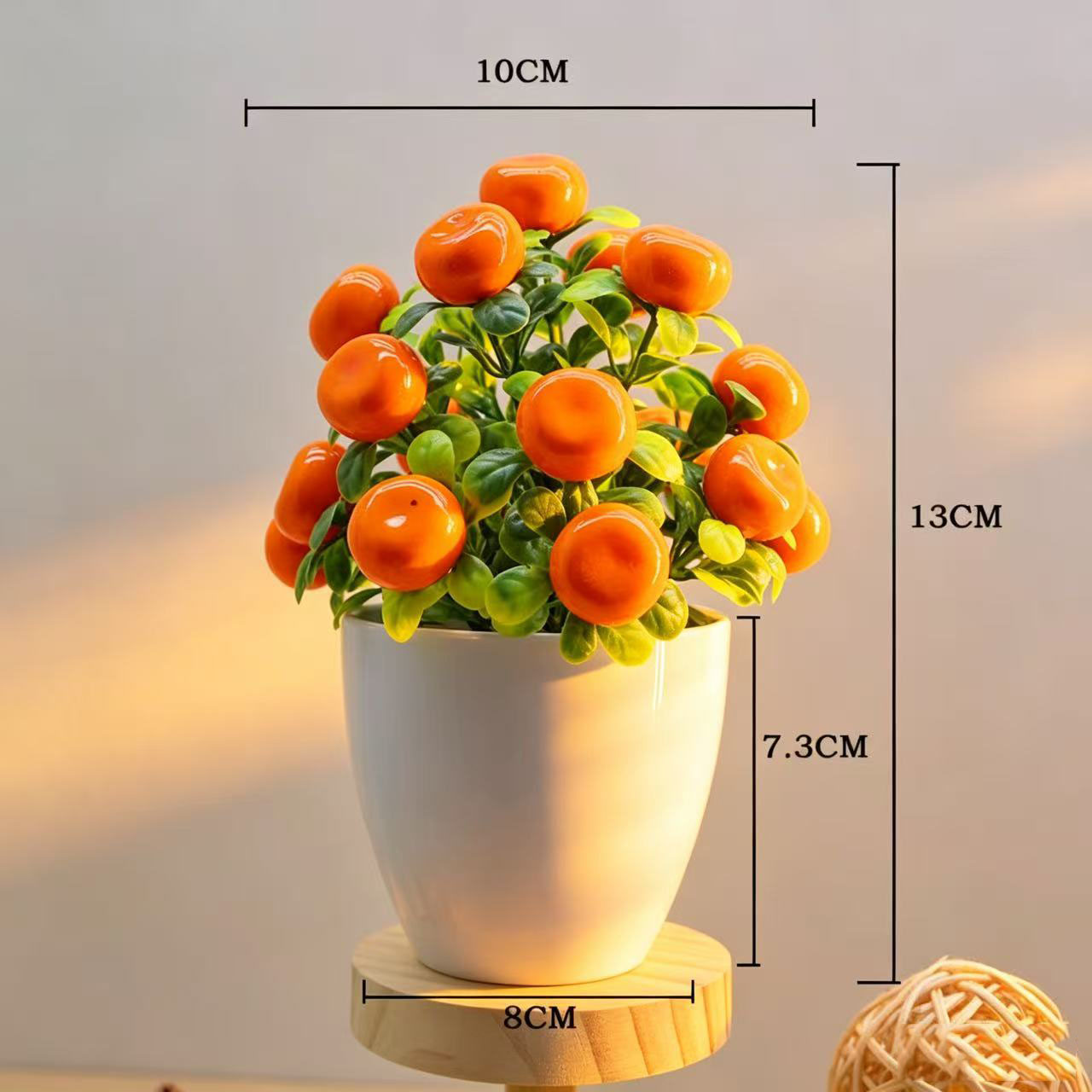 Artificial Fruits Tree Bonsai  - Bonsai Garden For Home ulasan dan harga
