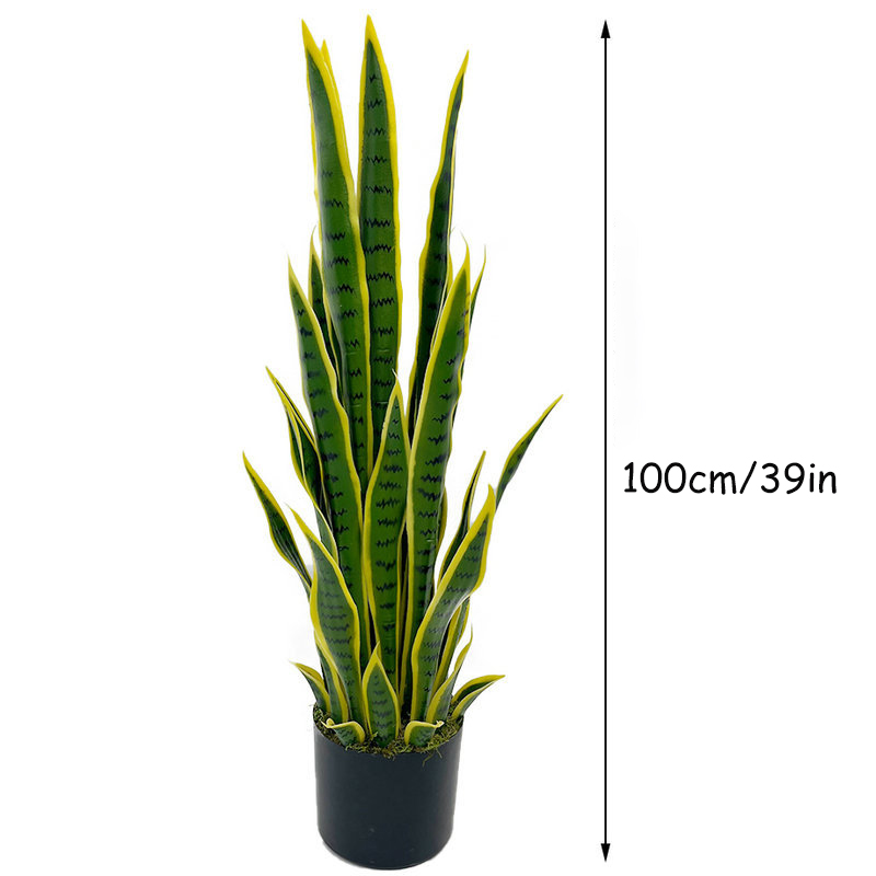 40-100cm Artificial Sansevieri - Bonsai Garden Zen ulasan dan harga
