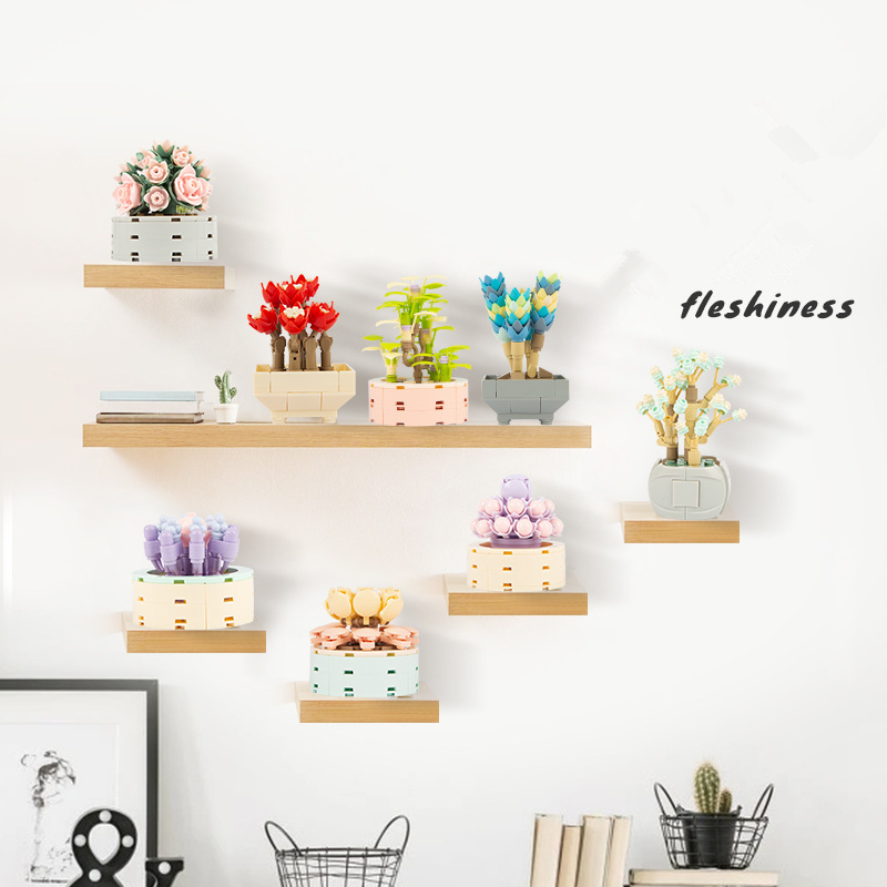 DIY MOC Potted Plants Succulen - Bonsai Garden Experts ulasan dan harga