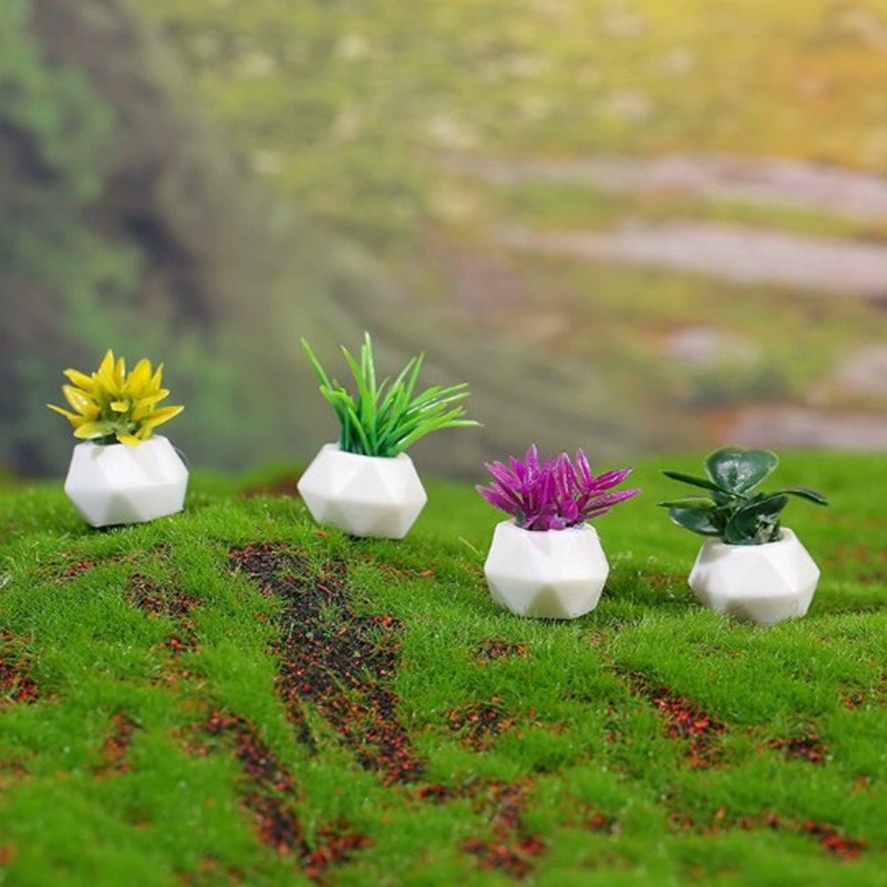 1:12 Dollhouse Miniature Potte - Bonsai Garden For Home ulasan dan harga