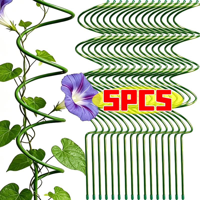 1/5Pcs Spiral Plant Support Ro - Bonsai Garden For Home ulasan dan harga