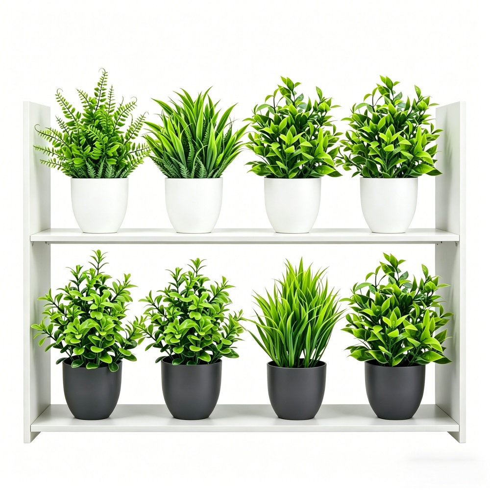 4pcs/set Mini Artificial Plant - Bonsai Garden Zen ulasan dan harga