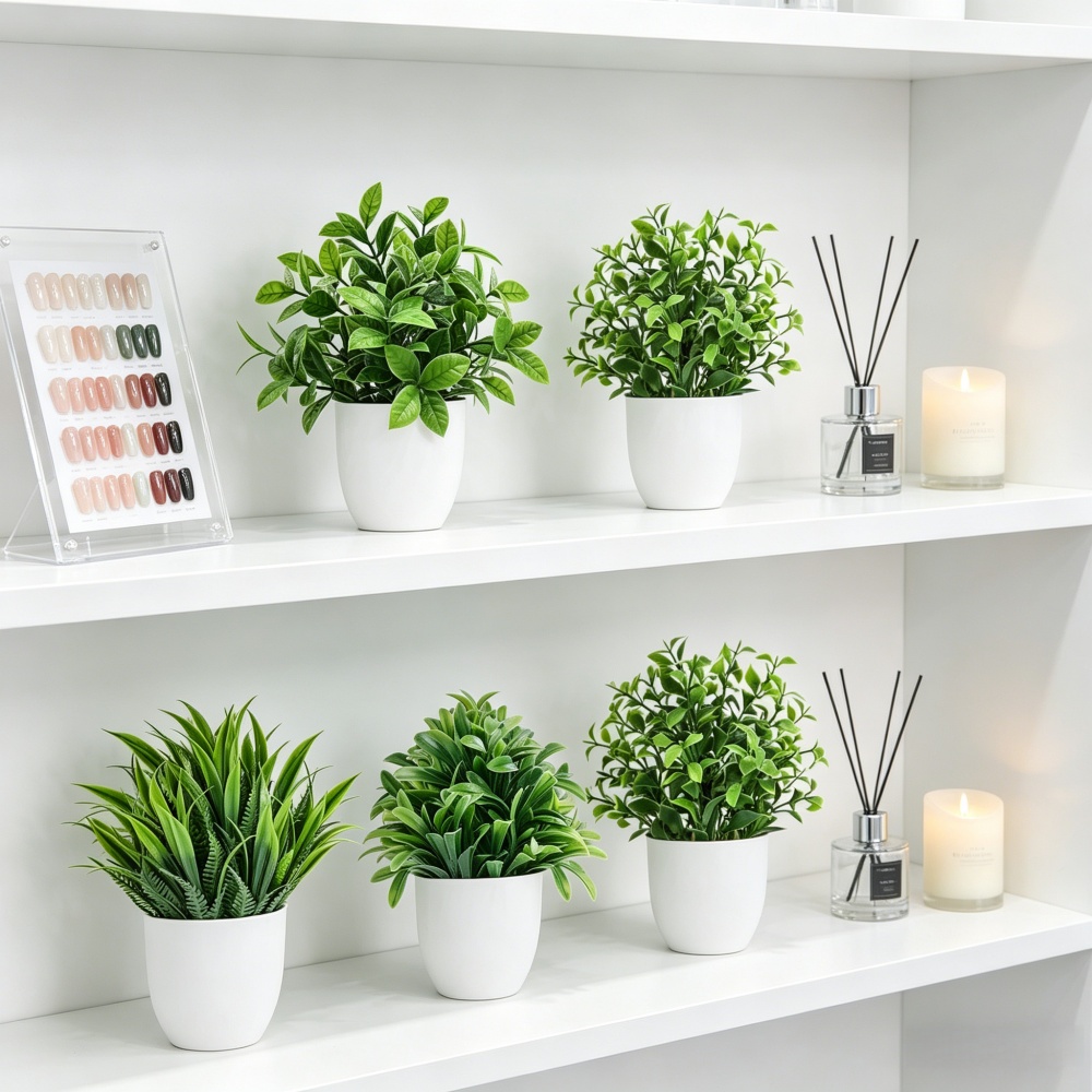 4pcs/set Mini Artificial Plant - Bonsai Garden Zen ulasan dan harga