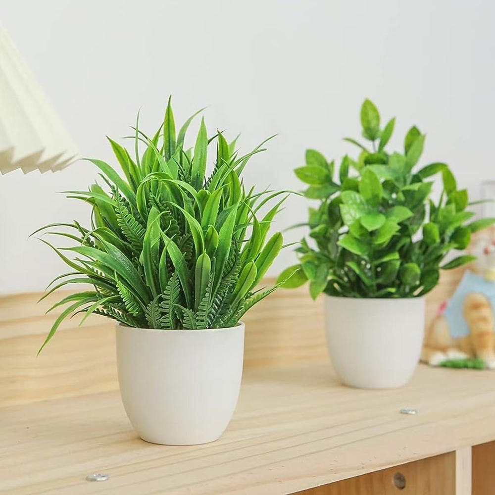 4pcs/set Mini Artificial Plant - Bonsai Garden Zen ulasan dan harga