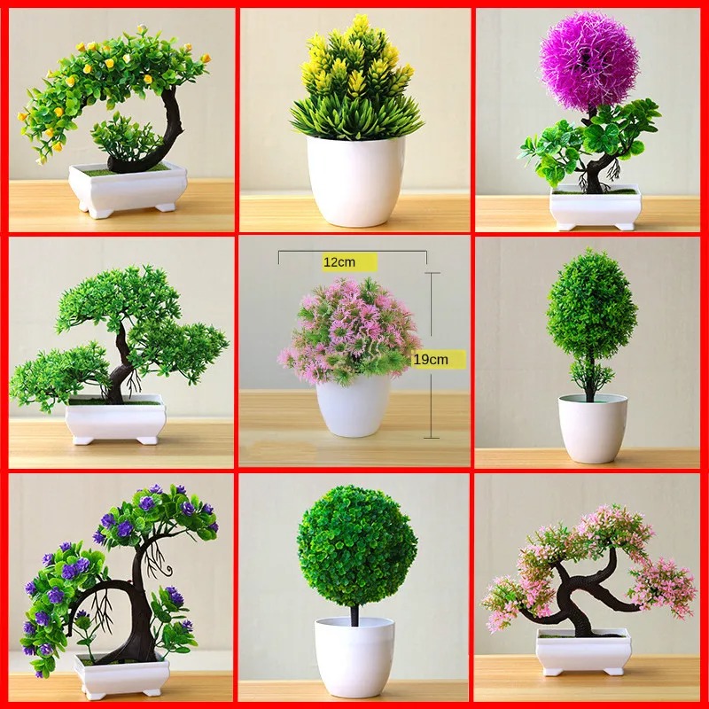 Artificial Small Tree Potted P - Bonsai Garden Zen ulasan dan harga