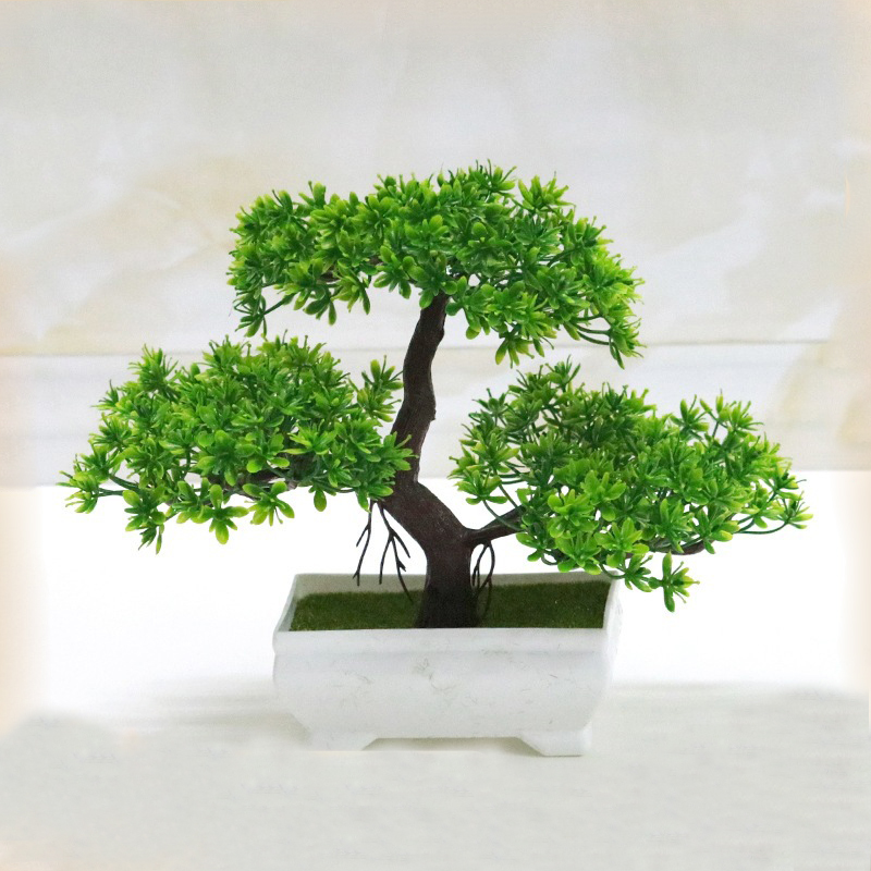 Artificial Bonsai Plastic Bion - Bonsai Garden For Home ulasan dan harga