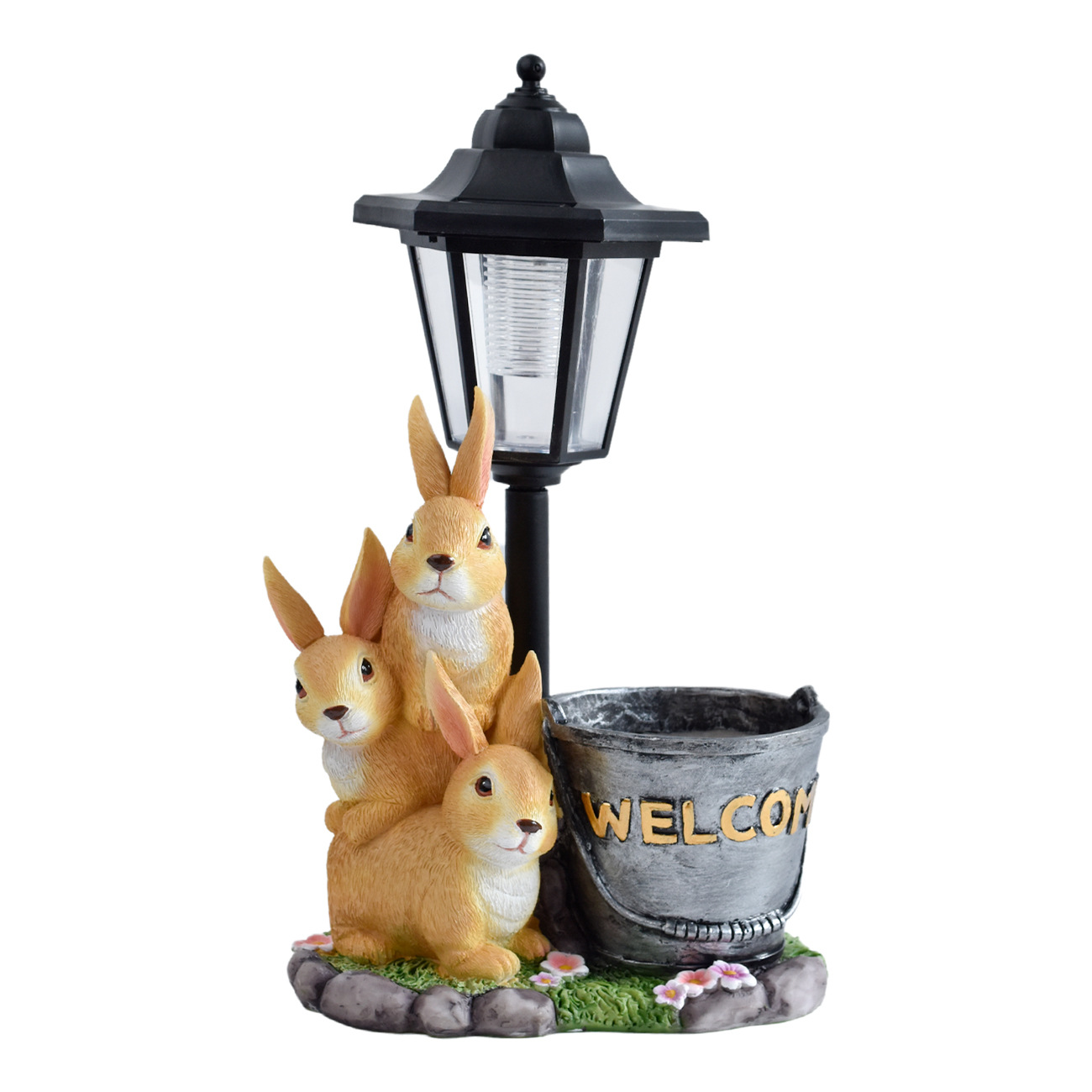 New rabbit solar garden light  - Bonsai Garden Zen ulasan dan harga